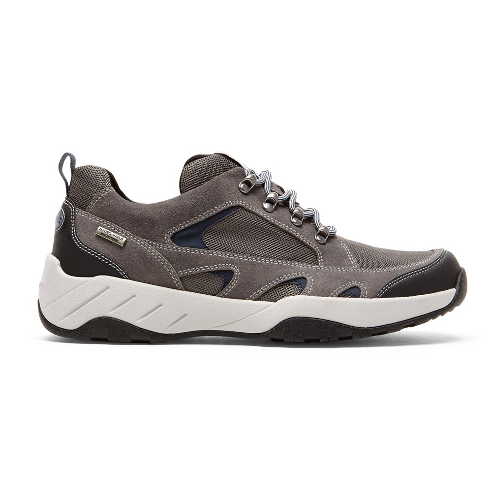 Sapatilhas Rockport Xcs Spruce Peak Trekker Waterproof Homem - Cinzentas Escuro ( 583-XPJCFV )